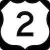 Route 2 road conditions